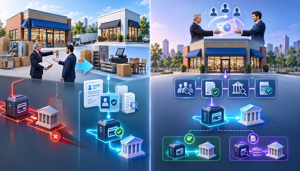 Asset purchase versus stock purchase merchant account treatment