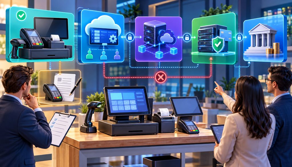 POS hardware gateway and merchant account acquisition review